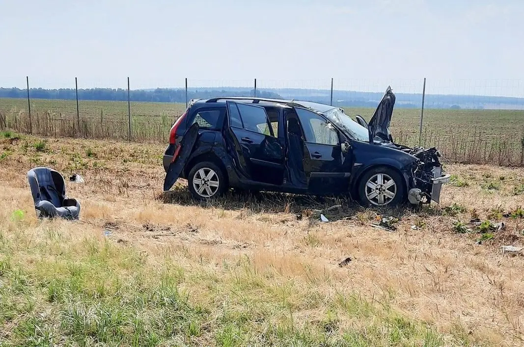 Auto wypadło z A4