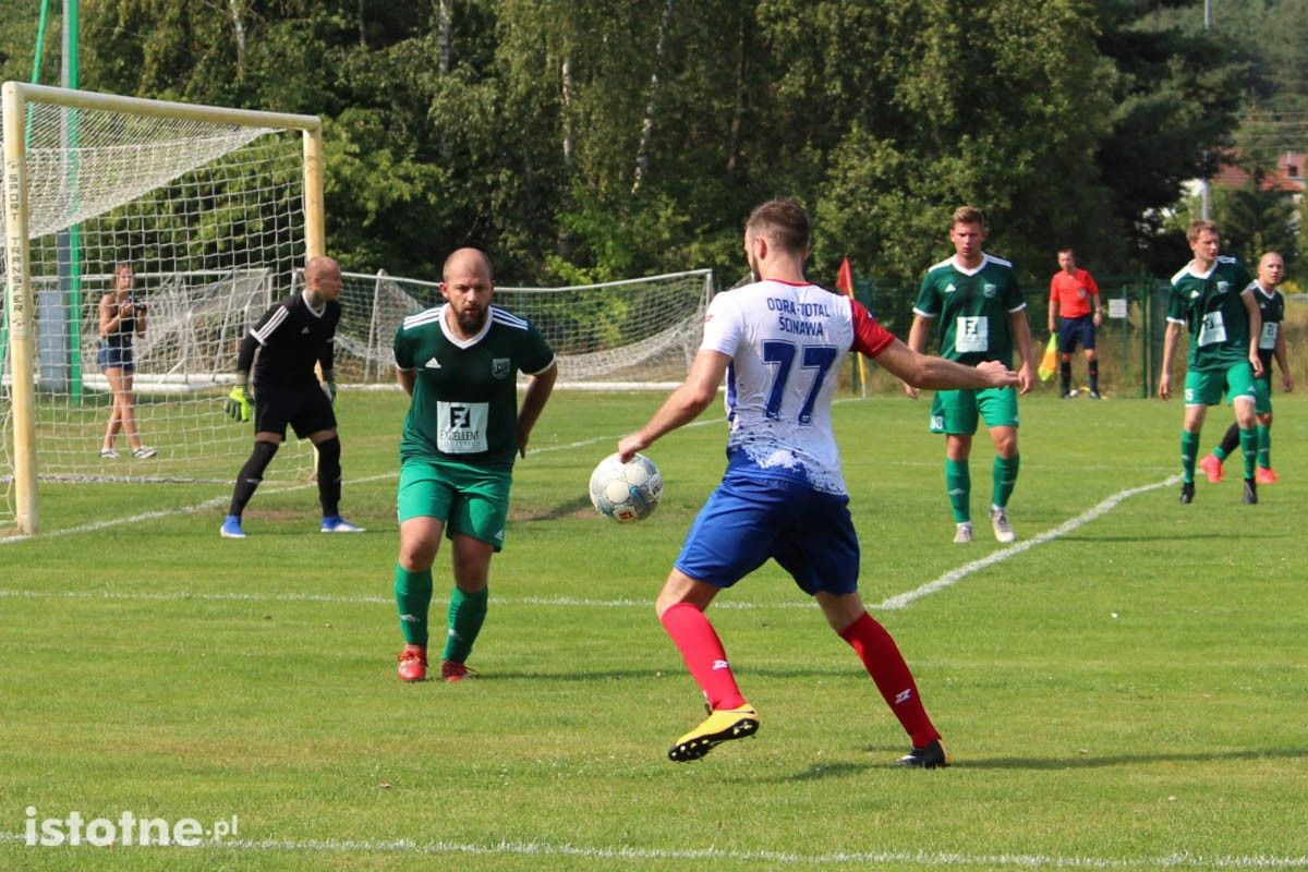 Leśnik Osiecznica remisuje z Odrą Ścinawa