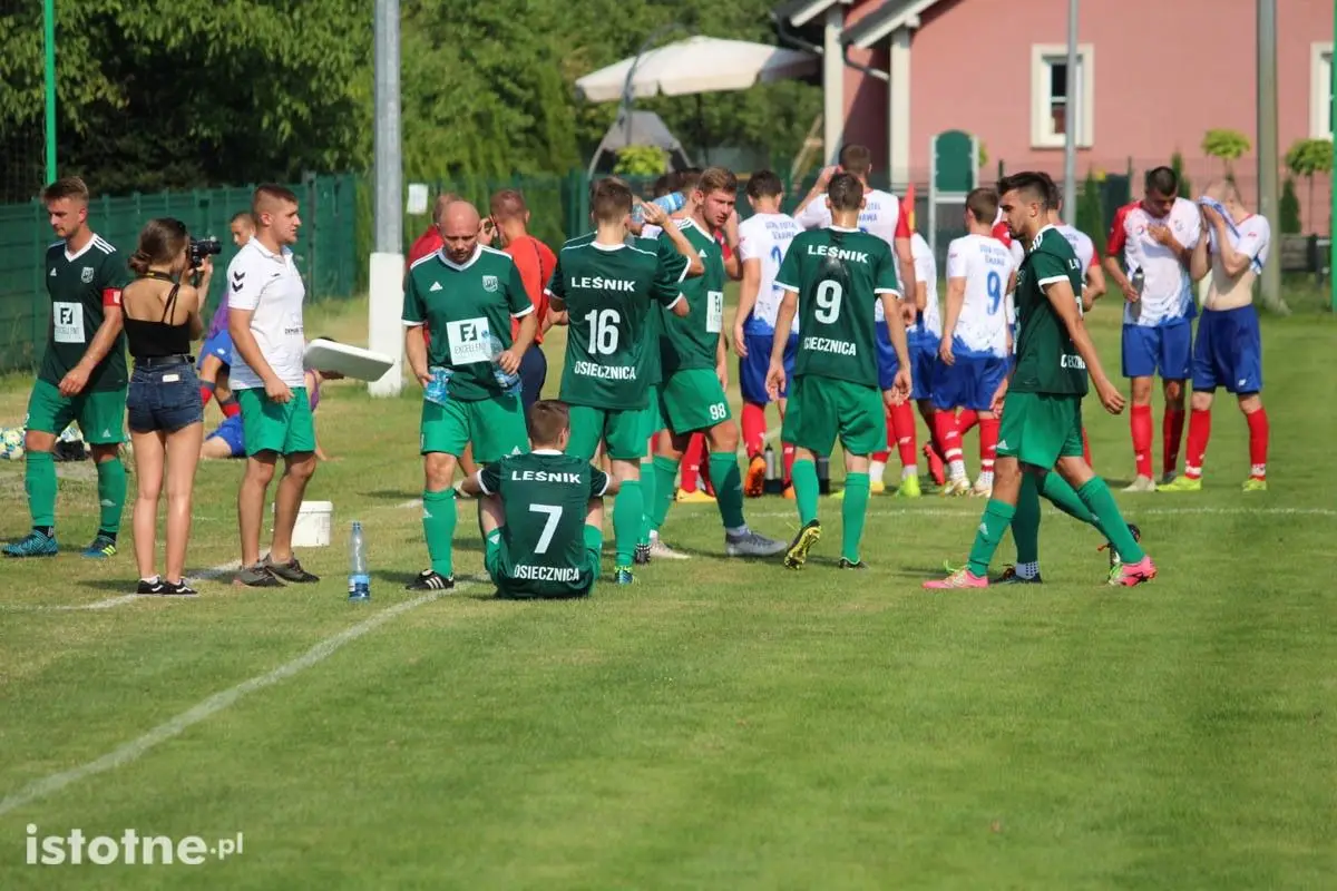 Leśnik Osiecznica remisuje z Odrą Ścinawa