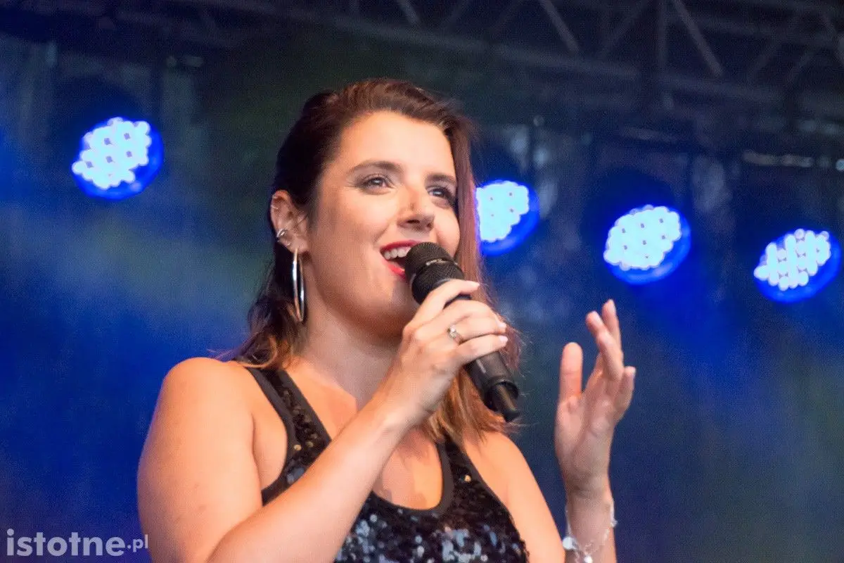 Występ Kamili Bakalarczyk-Kruk wraz z zespołem Tribute to Roxette w Bolesławcu