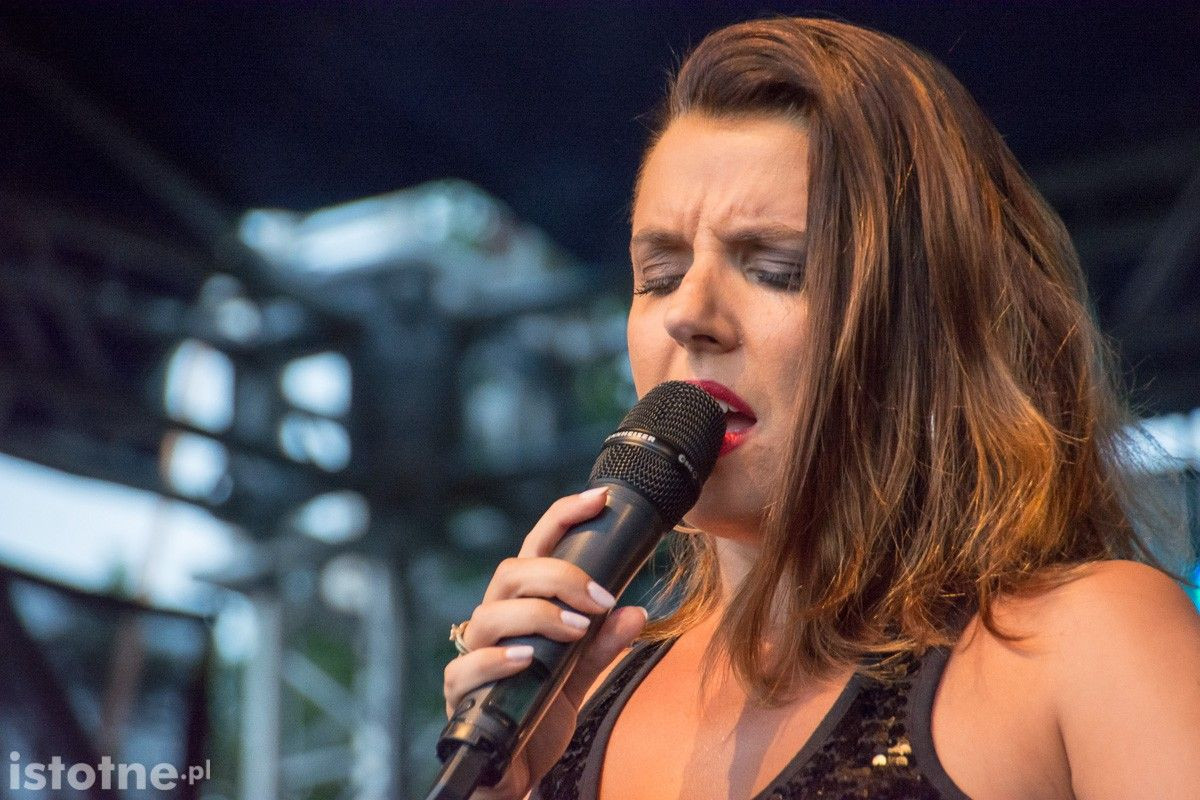 Występ Kamili Bakalarczyk-Kruk wraz z zespołem Tribute to Roxette w Bolesławcu