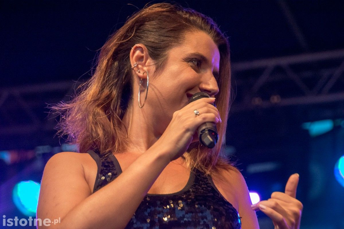 Występ Kamili Bakalarczyk-Kruk wraz z zespołem Tribute to Roxette w Bolesławcu