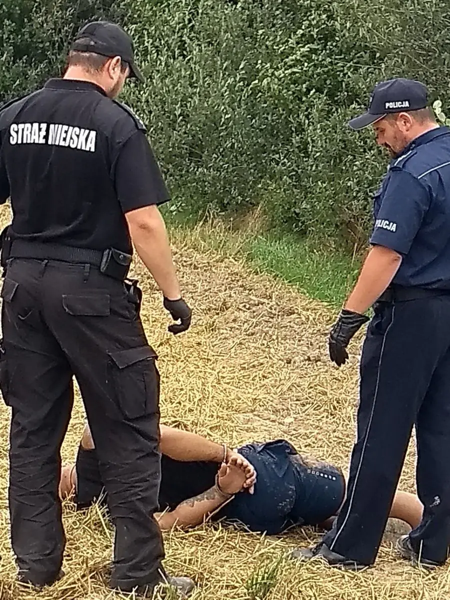 Policyjny pościg w Lubomierzu (powiat lwówecki)