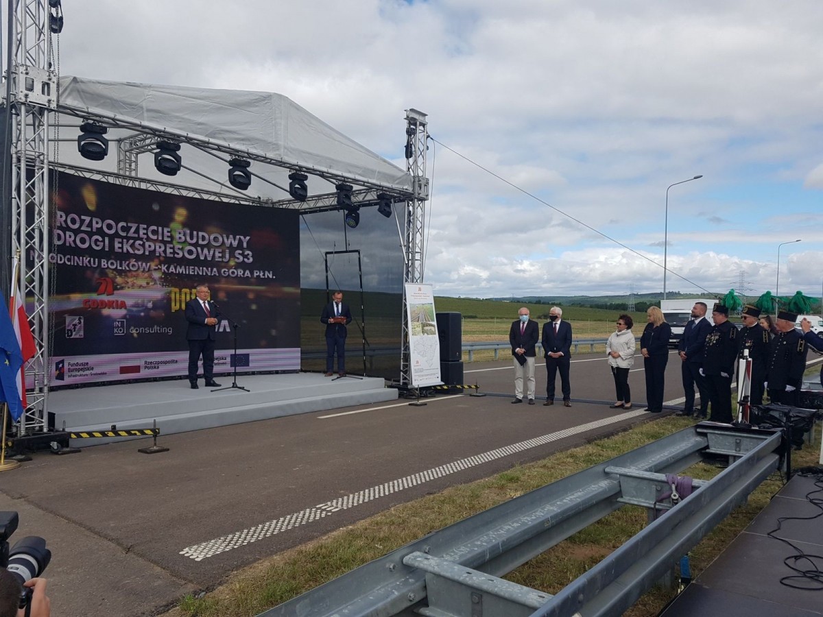 Budowa S3 od węzła Bolków do węzła Kamienna Góra