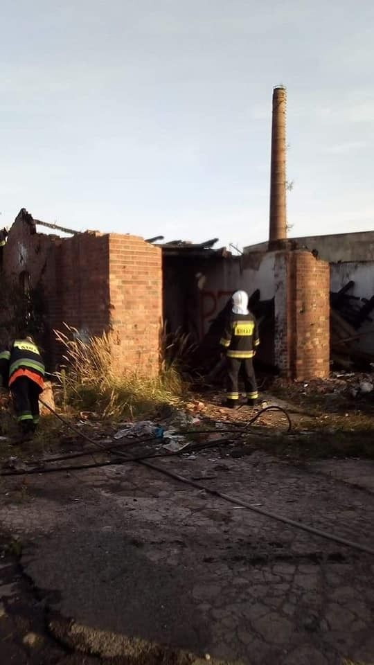 Kolejna interwencja straży w byłej klinkierni w Nowogrodźcu