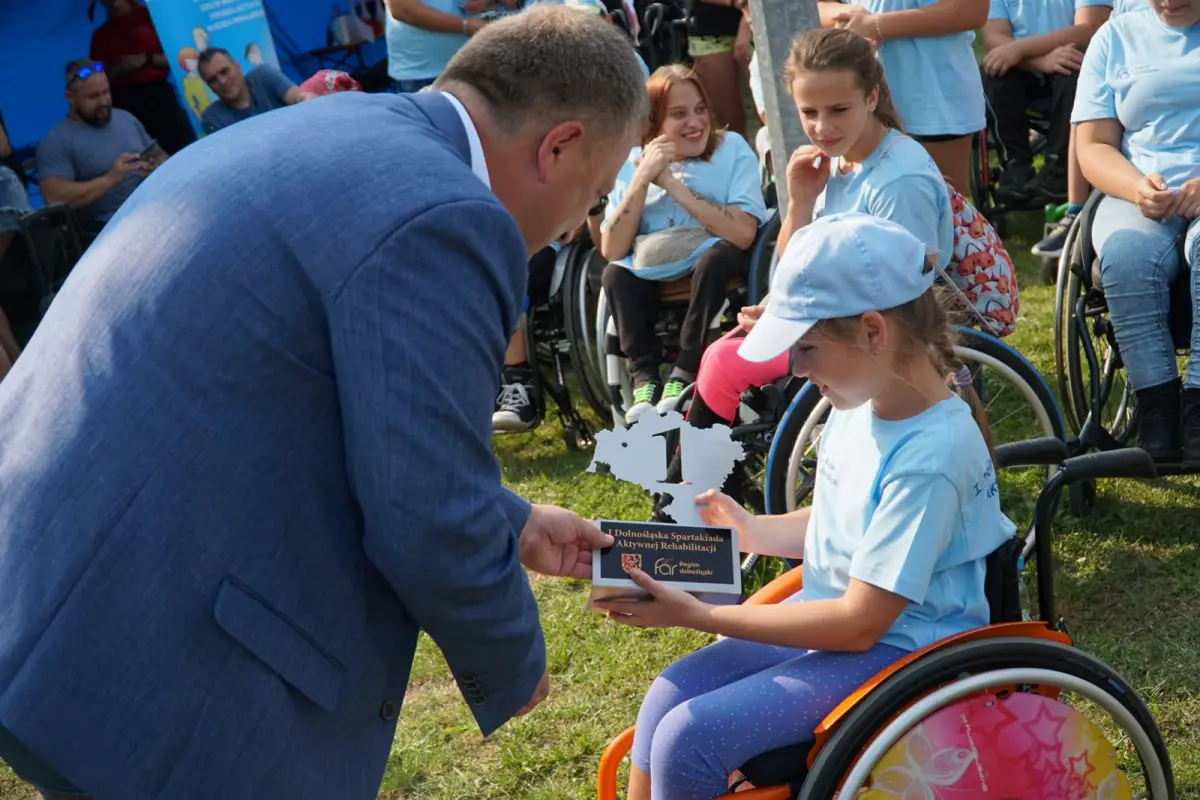 Spartakiada osób niepełnosprawnych w Bolesławcu