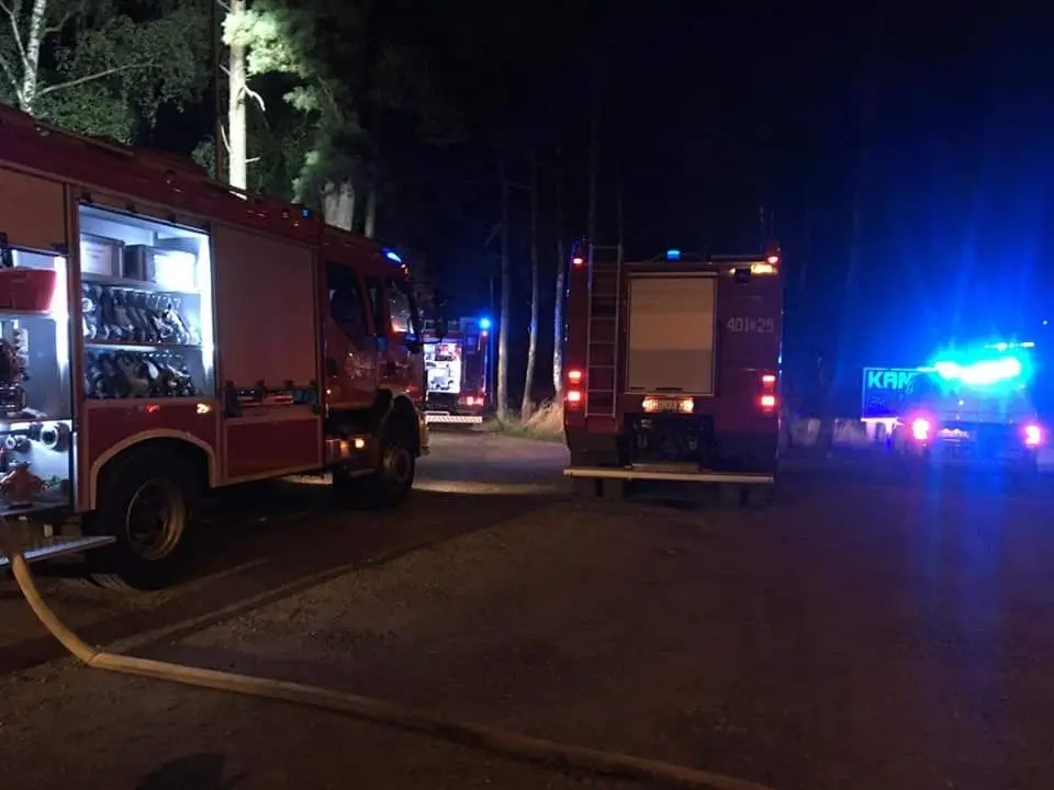 Akcja służb przy A4 (okolice Szczytnicy w gminie Warta Bolesławiecka)