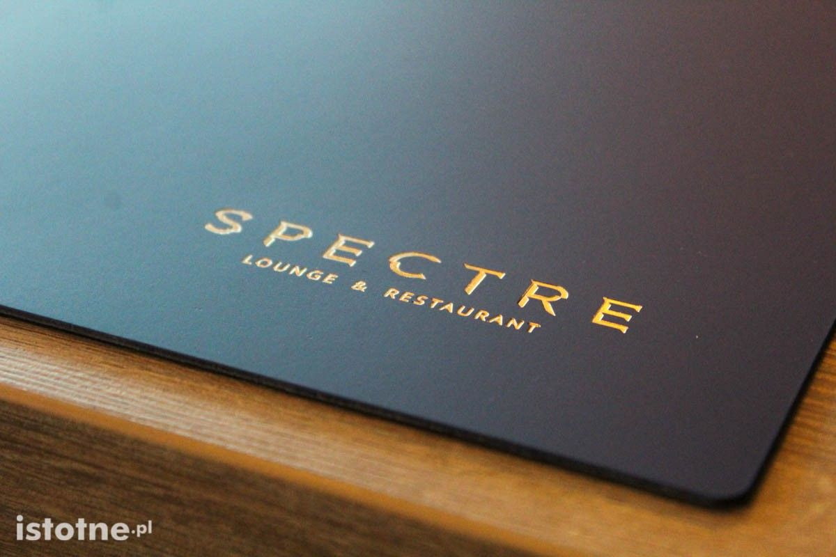 Restauracja Spectre już otwarta