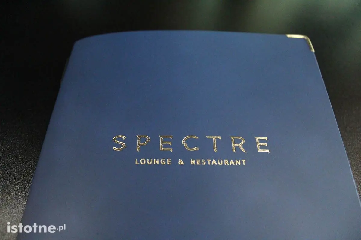 Restauracja Spectre już otwarta