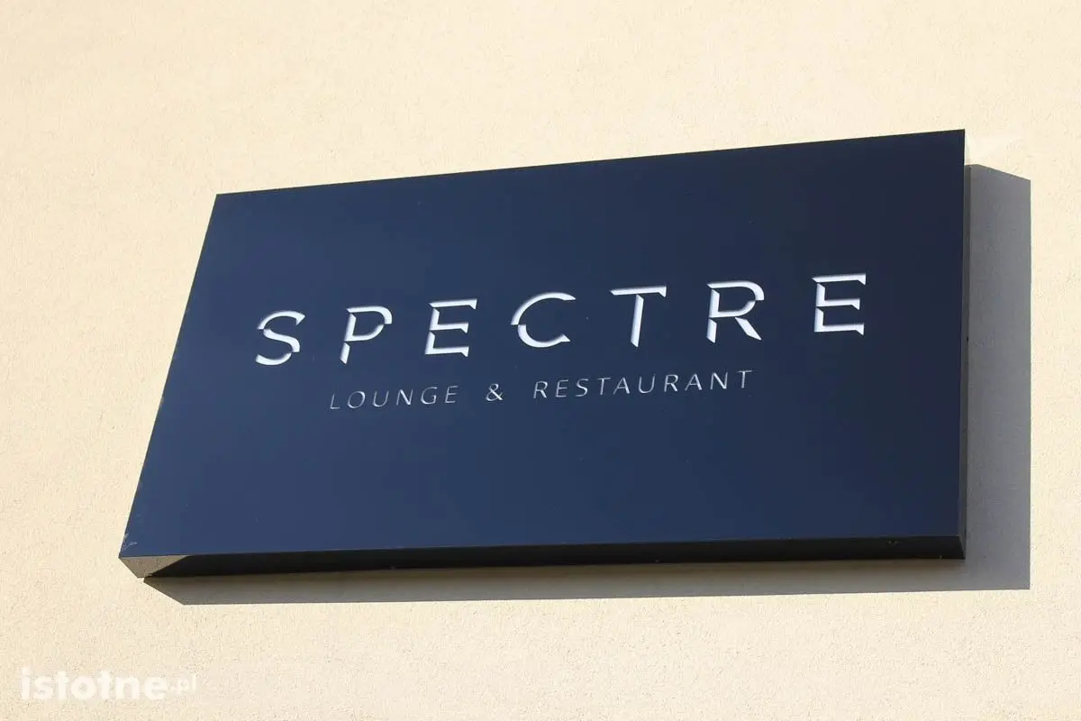 Restauracja Spectre już otwarta
