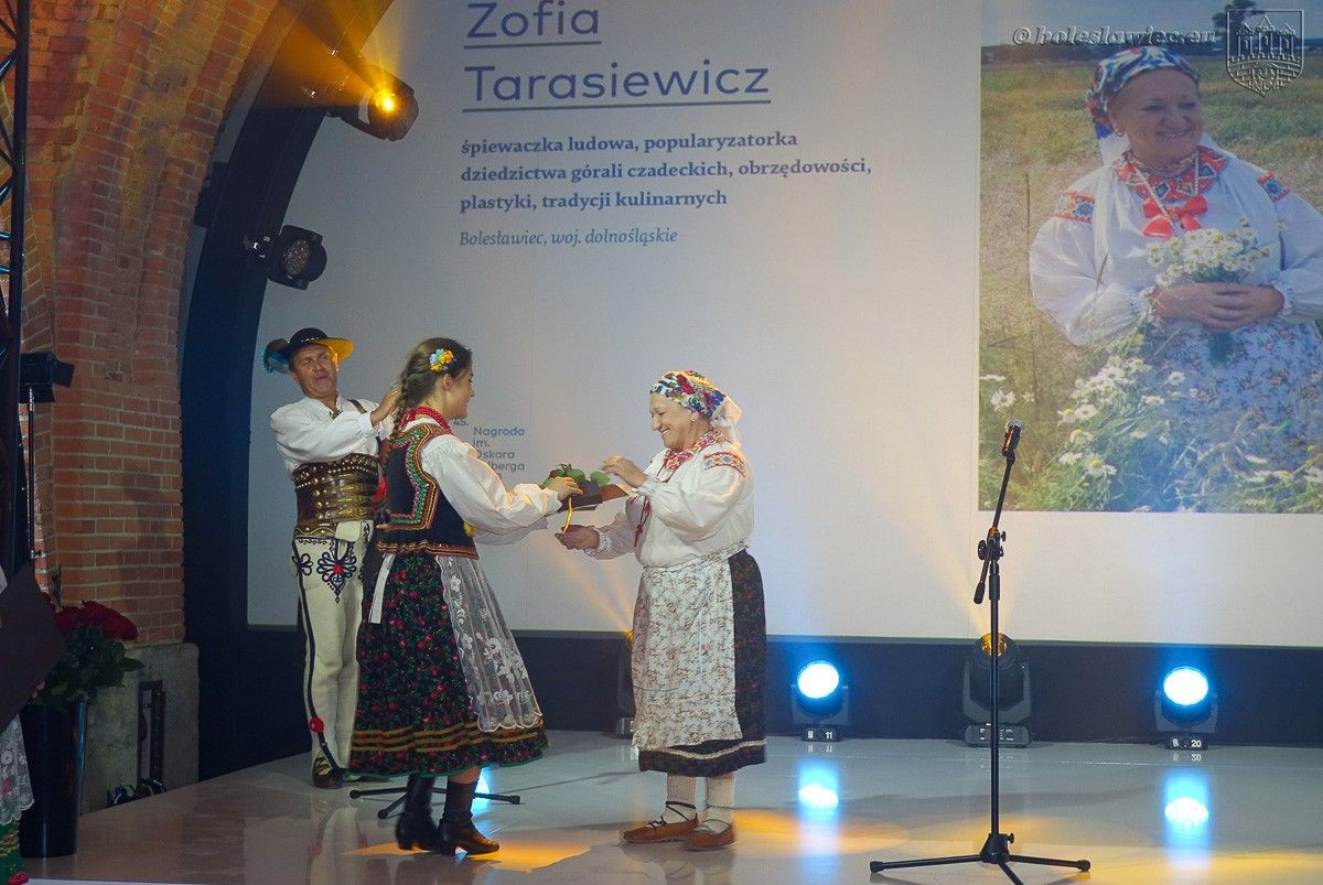Nagroda im. Oskara Kolberga „Za zasługi dla kultury ludowej” dla Zofii Tarasiewicz