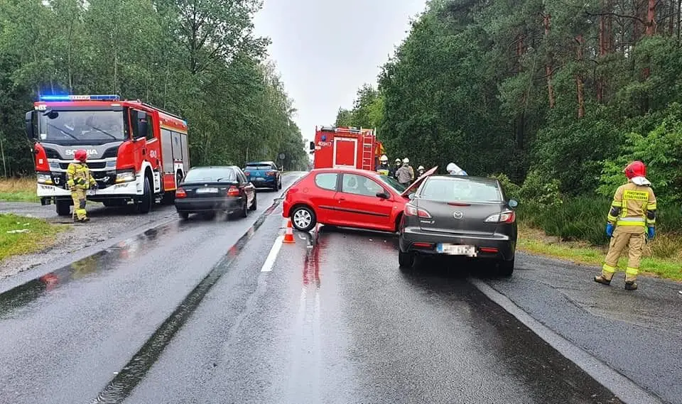 Kolizja w Golnicach