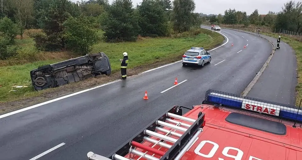 Akcja straży pożarnej w Starej Olesznej