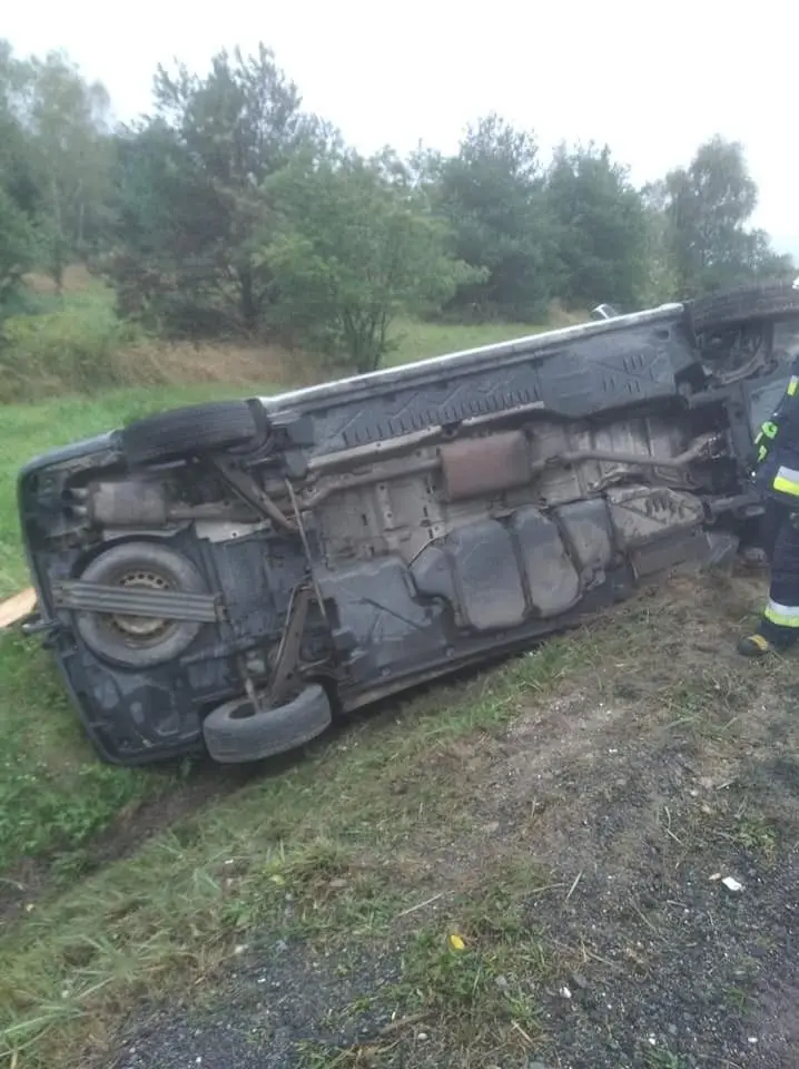 Akcja straży pożarnej w Starej Olesznej