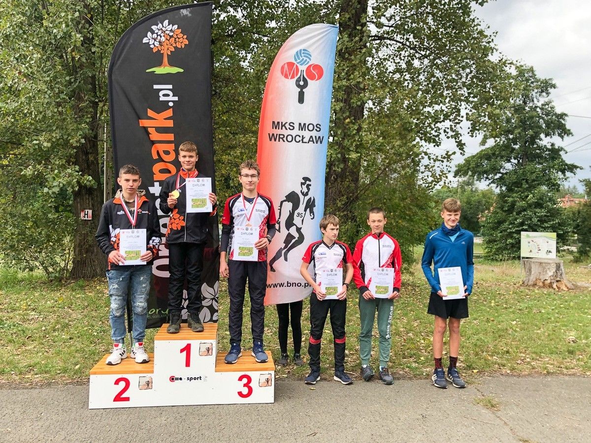 Zawodnicy UKS Orientpark.pl Iwiny