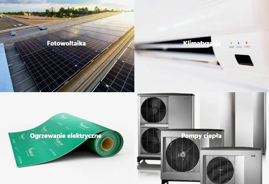 Fotowoltaika, klimatyzacja, ogrzewanie elektryczne, pompy ciepła – dla Twojego domu