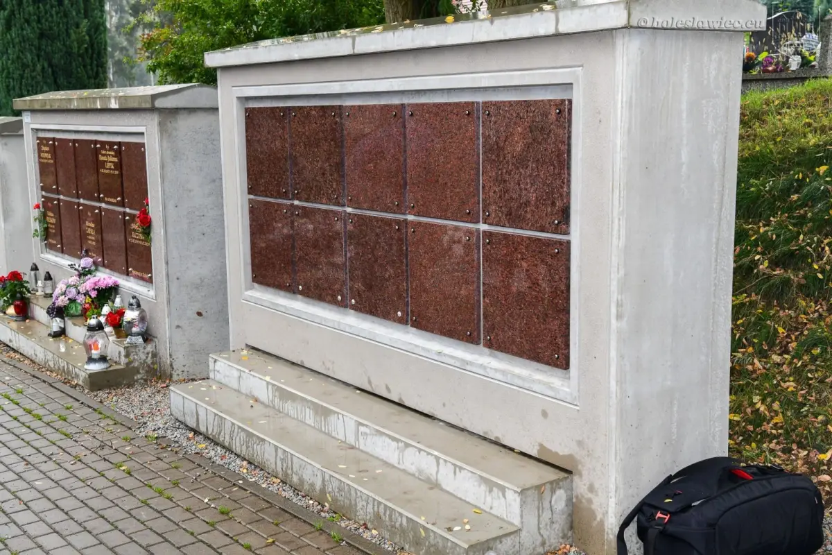 Kolumbarium na cmentarzu komunalnym w Bolesławcu