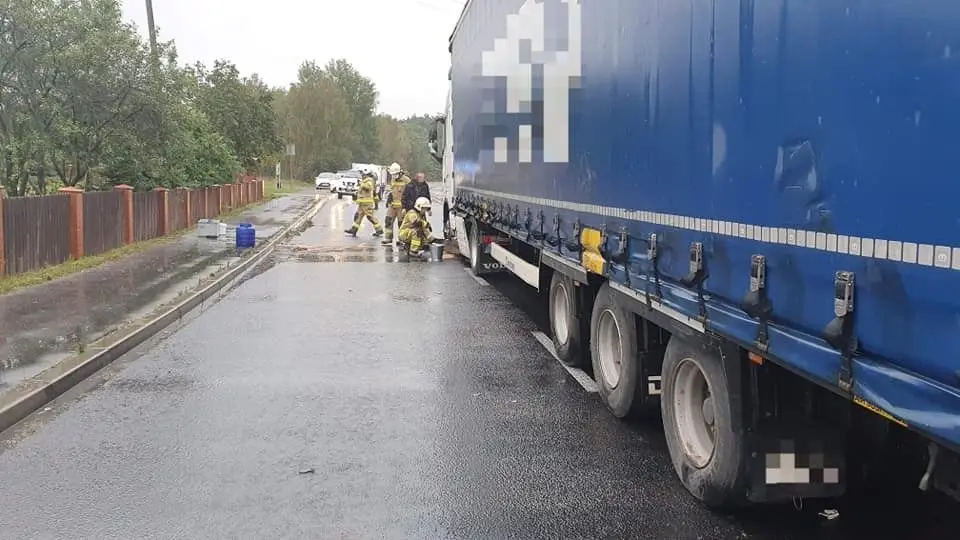 Akcja służb w Kozłowie (gmina Bolesławiec, powiat bolesławiecki)