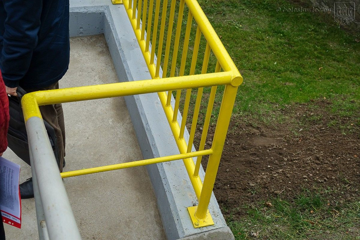 Schody przy ulicy Cichej w Bolesławcu