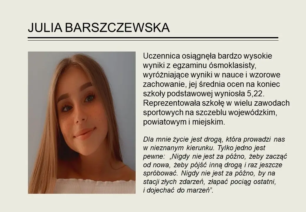 Wybitnie utalentowani absolwenci szkół z Nagrodą Prezydenta