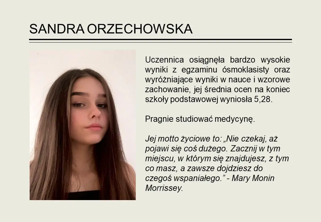 Wybitnie utalentowani absolwenci szkół z Nagrodą Prezydenta