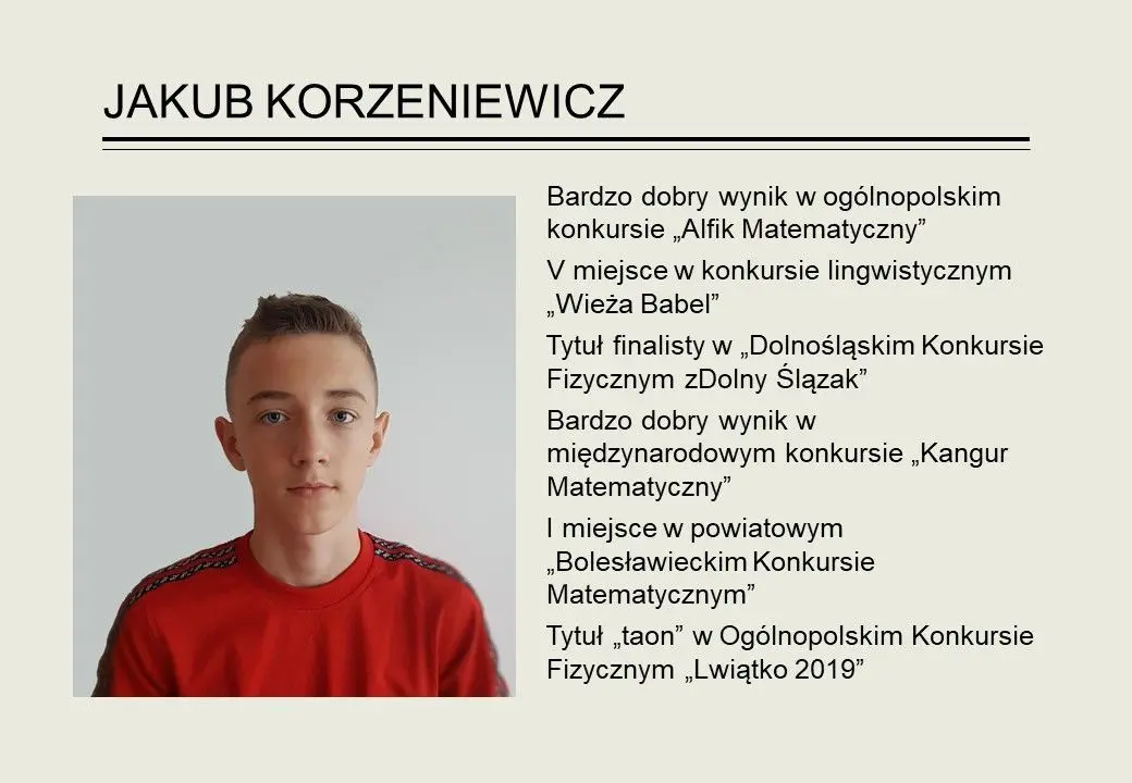 Wybitnie utalentowani absolwenci szkół z Nagrodą Prezydenta