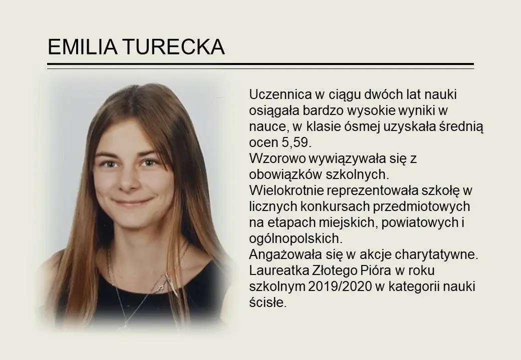 Wybitnie utalentowani absolwenci szkół z Nagrodą Prezydenta
