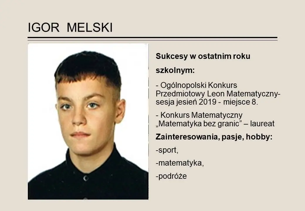 Złota Setka Bolesławieckich Talentów