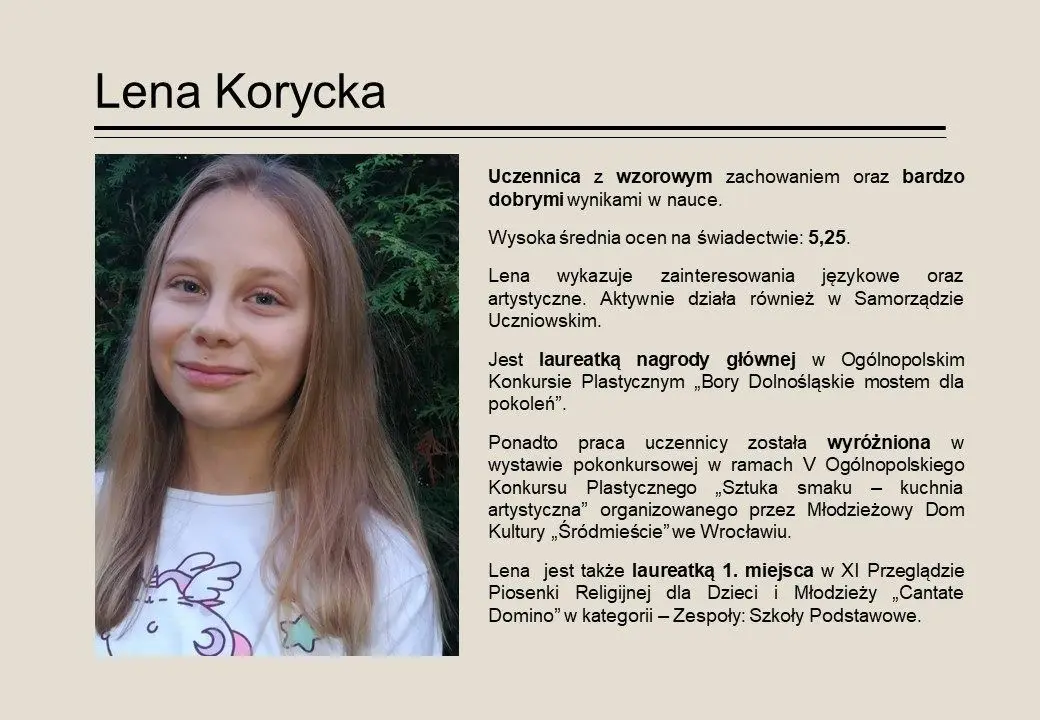 Złota Setka Bolesławieckich Talentów