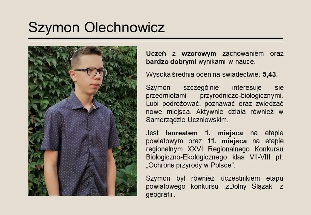 Złota Setka Bolesławieckich Talentów