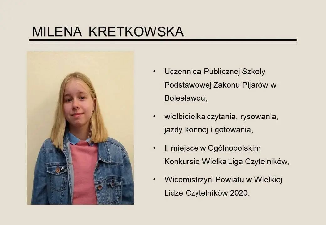 Złota Setka Bolesławieckich Talentów