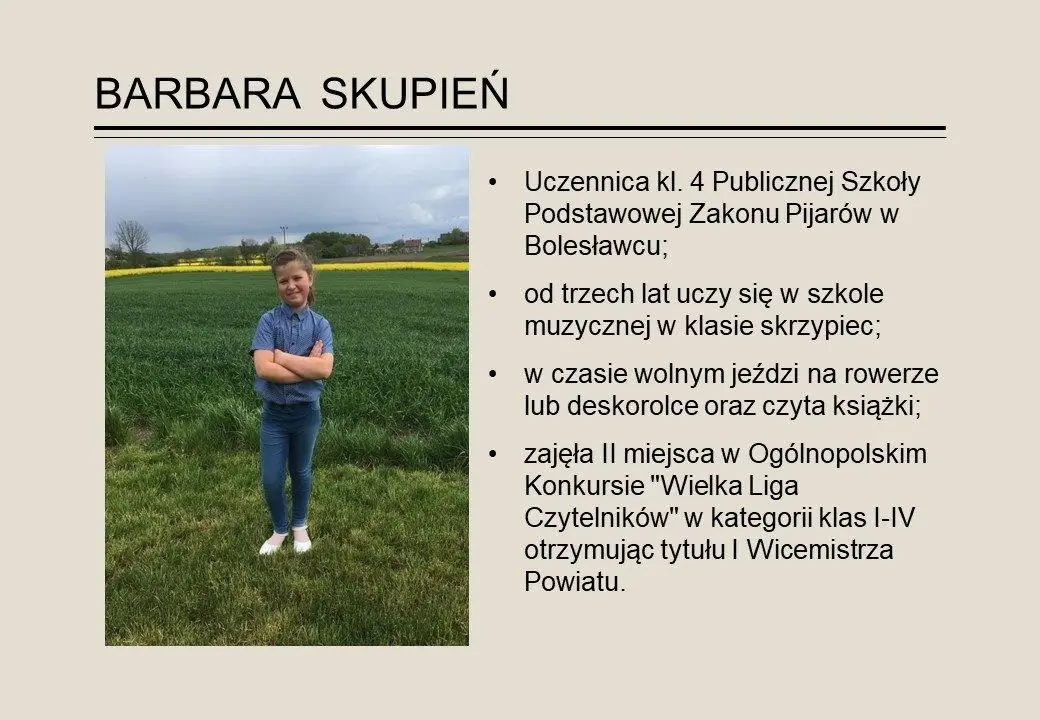 Złota Setka Bolesławieckich Talentów