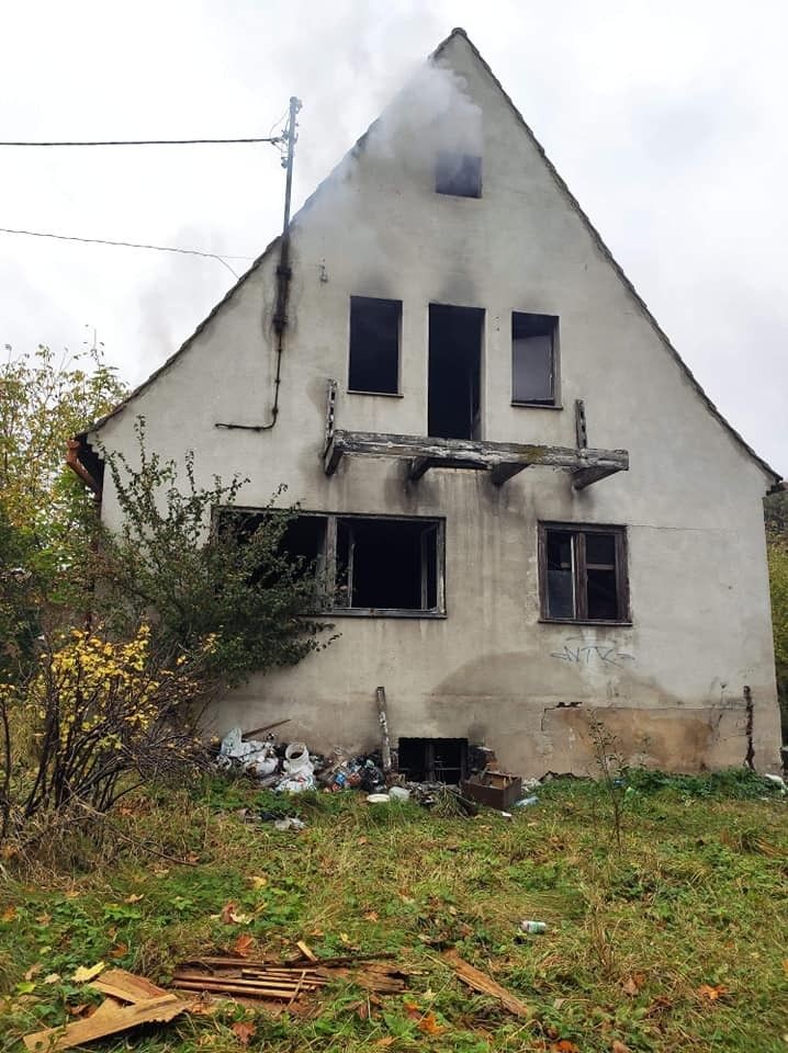 Akcja straży pożarnej w Nowogrodźcu