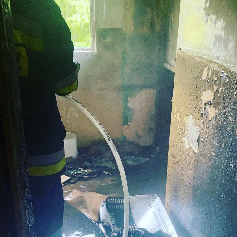 Akcja straży pożarnej w Nowogrodźcu