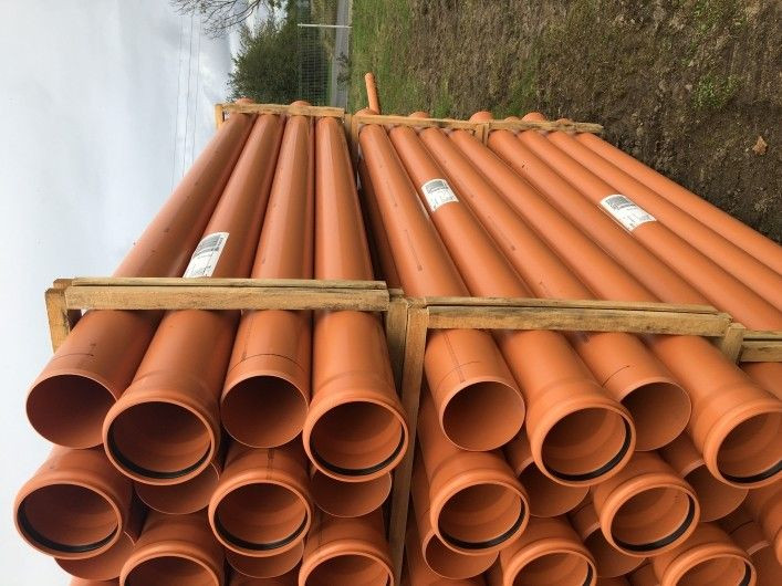 Budowa kanalizacji w Krzyżowej (gmina Gromadka, powiat bolesławiecki)