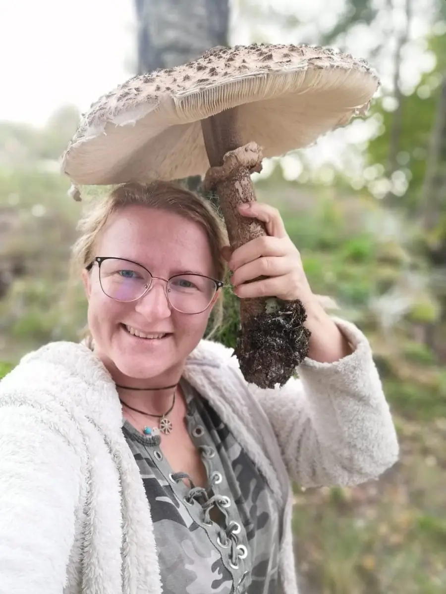 Gigantyczna kania na podwórku u pani Kamili