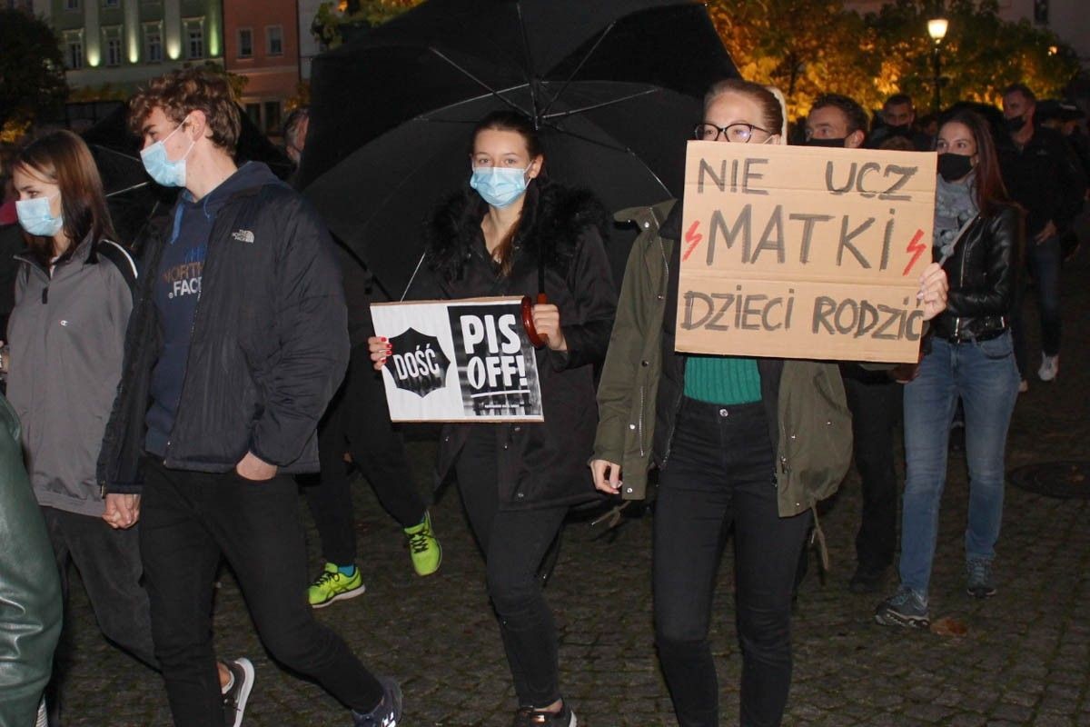 Drugi dzień protestu przeciw aborcji w Bolesławcu