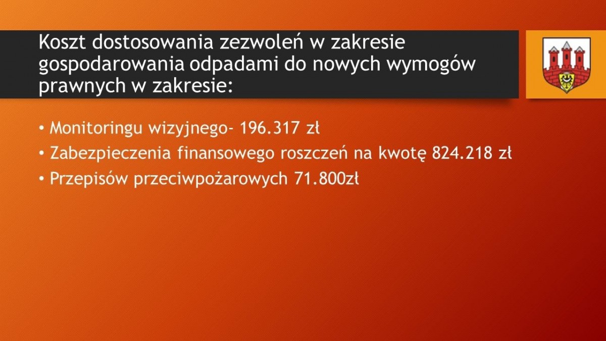 Prezentacja Urzędu Miasta Bolesławiec dot. stawki opłaty za odpady