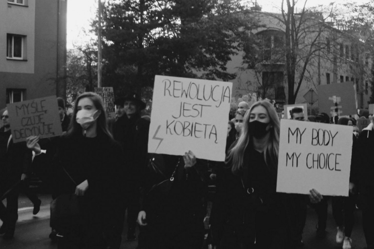 Reportaż z protestów Marty Wołoszyn