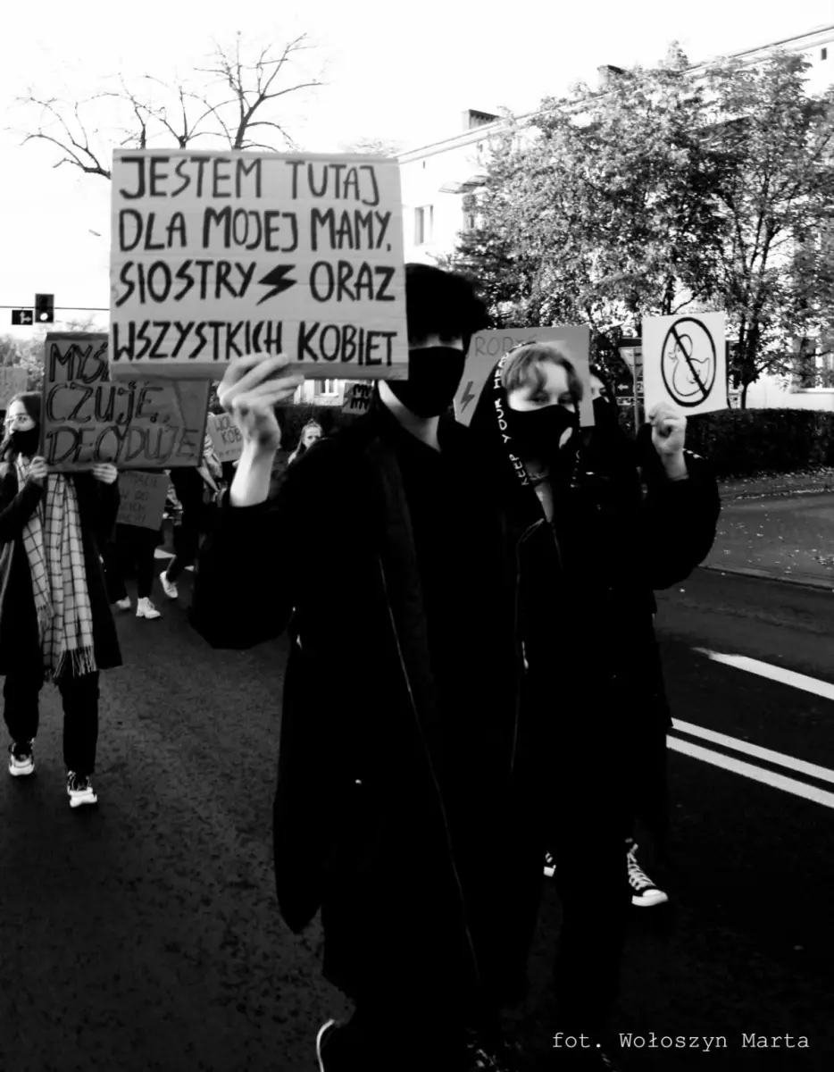 Reportaż z protestów Marty Wołoszyn
