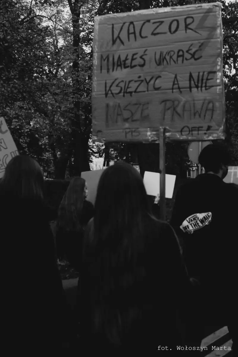 Reportaż z protestów Marty Wołoszyn