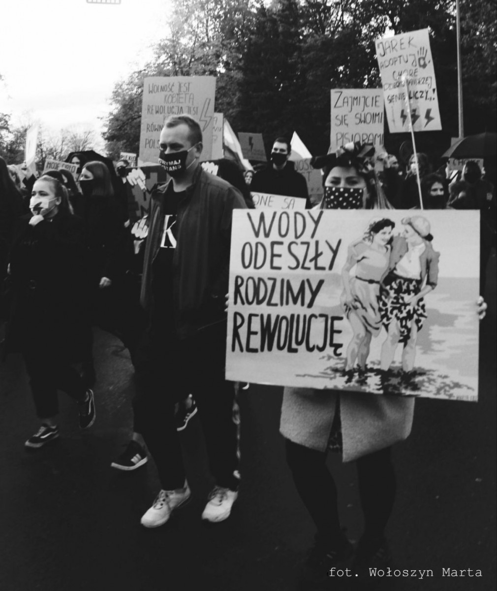 Reportaż z protestów Marty Wołoszyn