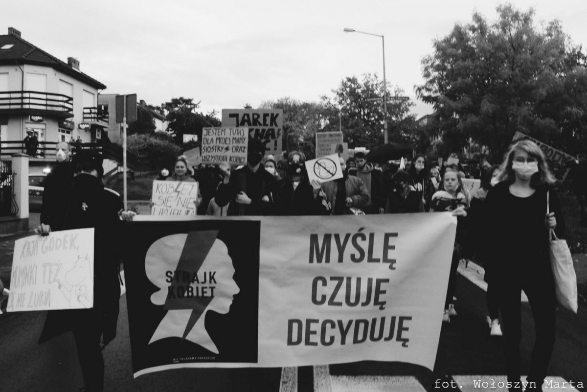 Reportaż z protestów Marty Wołoszyn