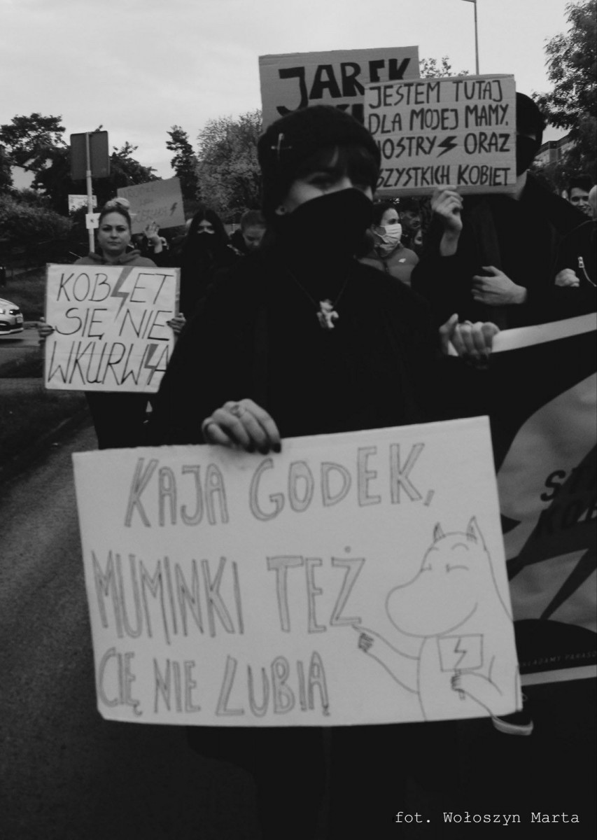 Reportaż z protestów Marty Wołoszyn