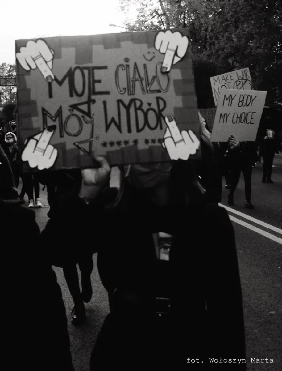 Reportaż z protestów Marty Wołoszyn