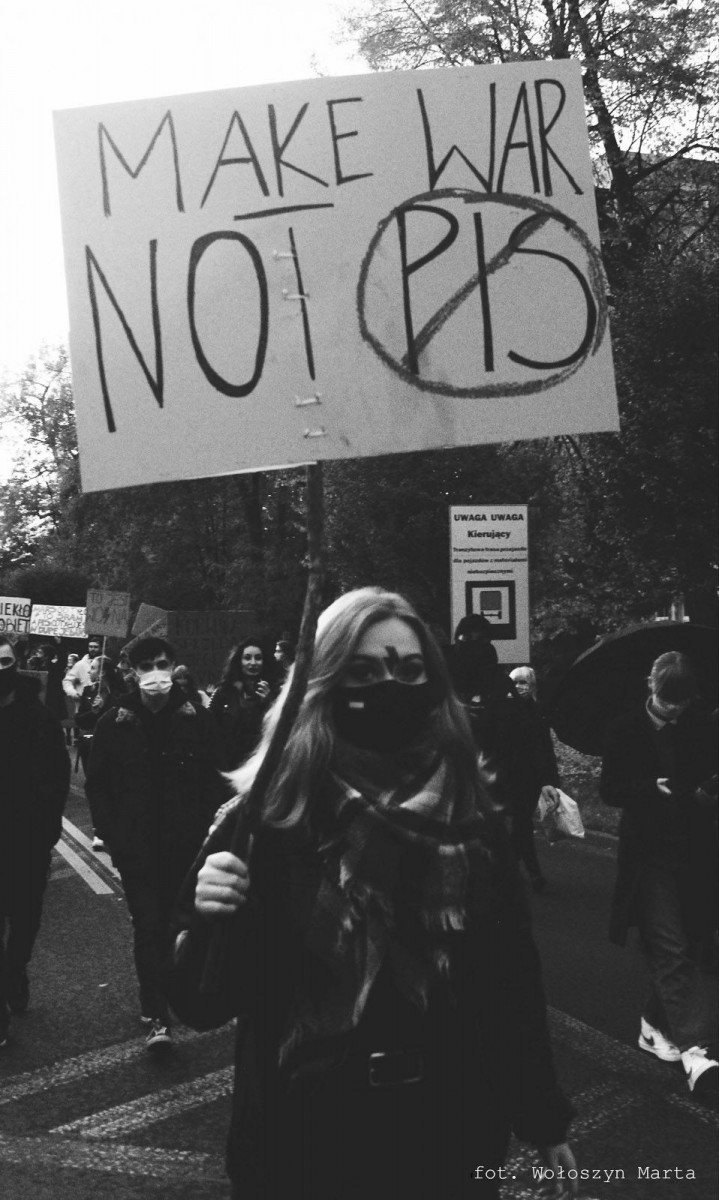 Reportaż z protestów Marty Wołoszyn