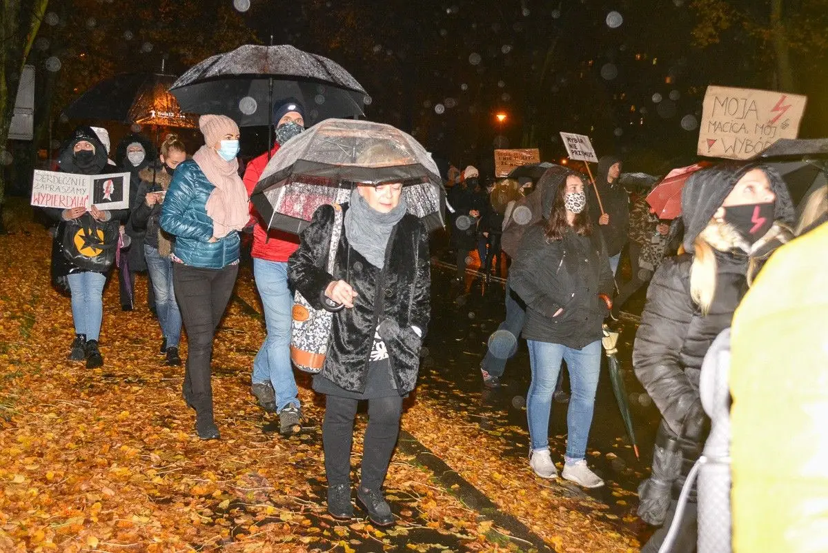 Protest w Bolesławcu