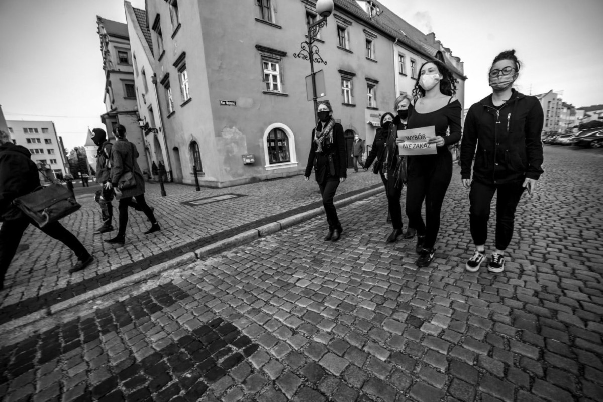 Reportaż z protestów w Lwówku Ślaskim