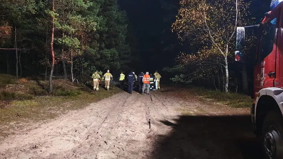 Duża akcja służb koło Trzebienia. Mundurowi szukali zaginionego