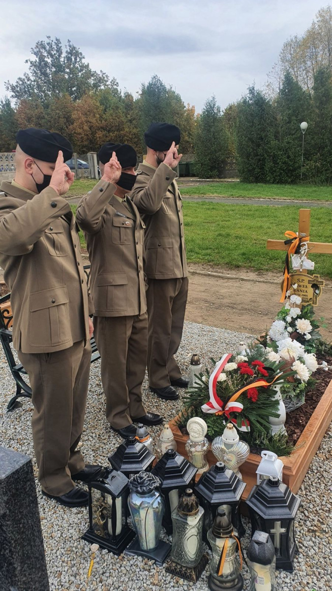 Świętoszowscy pancerniacy pamiętali o zmarłych kolegach